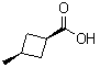 cis-3-Methylcyclobutanecarboxylic acid molecular structure (CAS 87863-08-9)