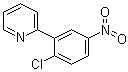 结构式 CAS# 879088-40-1, 2-(2-氯-5-硝基苯基)吡啶