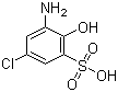 结构式 CAS# 88-23-3, 4-氯-2-氨基苯酚-6-磺酸