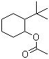 结构式 CAS# 88-41-5, 2-叔丁基环己基乙酸酯; 邻叔丁基环己基乙酸酯