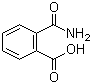 structure of CAS# 88-97-1, Phthalamic acid;2-(Aminocarbonyl)benzoic acid; 2-Carbamoylbenzoic acid; Phthalamide acid; Phthalamidic acid; Phthalic acid monoamide; Phthalic monoamide; o-Carbamoylbenzoic acid