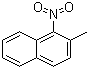 结构式 CAS# 881-03-8, 2-甲基-1-硝基萘