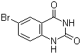 结构式 CAS# 88145-89-5, 6-溴喹唑啉-2,4-二酮