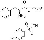 structure of CAS# 88224-00-4, L-Phenylalanine allyl ester tosylate;L-Phenylalanine 2-propenyl ester 4-methylbenzenesulfonate