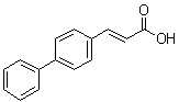 结构式 CAS# 88241-65-0, 反式-4-苯基肉桂酸
