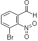 structure of CAS# 882772-99-8, 3-Bromo-2-nitrobenzaldehyde