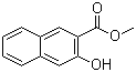 3-羟基-2-萘甲酸甲酯分子结构 (CAS 883-99-8)