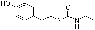 structure of CAS# 883107-36-6, N-Ethyl-N'-[2-(4-hydroxyphenyl)ethyl]urea