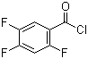 structure of CAS# 88419-56-1, 2,4,5-Trifluorobenzoyl chloride
