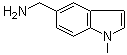 structure of CAS# 884507-17-9, (1-Methyl-1H-indol-5-yl)methanamine;5-Aminomethyl-1-methylindole
