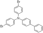 结构式 CAS# 884530-69-2, 4,4'-二溴-4''-苯基三苯胺