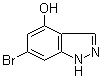 structure of CAS# 885518-77-4, 6-Bromo-1H-indazol-4-ol