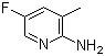 结构式 CAS# 886365-56-6, 2-氨基-3-甲基-5-氟吡啶