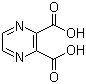 2,3-Pyrazinedicarboxylic acid molecular structure (CAS 89-01-0)