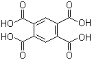 structure of CAS# 89-05-4, 1,2,4,5-Benzenetetracarboxylic acid;Pyromellitic acid; Benzene-1,2,4,5-tetracarboxylic acid