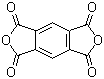 1,2,4,5-Benzenetetracarboxylic anhydride molecular structure (CAS 89-32-7)