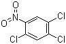结构式 CAS# 89-69-0, 2,4,5-三氯硝基苯