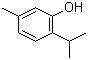 结构式 CAS# 89-83-8, 百里酚; 麝香草酚; 5-甲基-2-异丙基酚