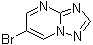 structure of CAS# 89167-24-8, 6-Bromo-[1,2,4]triazolo[1,5-a]pyrimidine