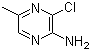 structure of CAS# 89182-14-9, 3-Chloro-5-methylpyrazin-2-amine