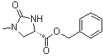 结构式 CAS# 89371-35-7, (4S)-1-甲基-2-氧代-4-咪唑烷羧酸苄酯