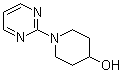 结构式 CAS# 893755-98-1, 1-(2-嘧啶基)-4-哌啶醇