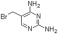 2,4-二氨基-5-溴甲基嘧啶分子结构 (CAS 89446-58-2)