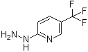 结构式 CAS# 89570-85-4, 2-肼基-5-三氟甲基吡啶