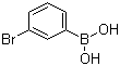 结构式 CAS# 89598-96-9, 3-溴苯硼酸; 3-溴苯基硼酸