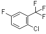structure of CAS# 89634-75-3, 1-Chloro-4-fluoro-2-(trifluoromethyl)benzene