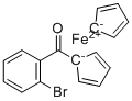结构式 CAS# 89670-19-9, (2-溴苯甲酰基)二茂铁