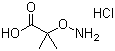 structure of CAS# 89766-91-6, 1-Carboxy-1-methylethoxyammonium chloride