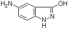 结构式 CAS# 89792-09-6, 5-氨基-3-羟基-1H-吲唑