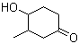 结构式 CAS# 89897-04-1, 4-羟基-3-甲基环己酮