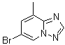结构式 CAS# 899429-04-0, 6-溴-8-甲基-[1,2,4]三唑并[1,5-a]吡啶