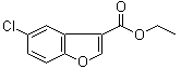 structure of CAS# 899795-65-4, 5-Chloro-3-benzofurancarboxylic acid ethyl ester