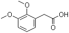 structure of CAS# 90-53-9, 2,3-Dimethoxyphenylacetic acid