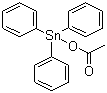structure of CAS# 900-95-8, Fentin acetate;Acetoxytriphenylstannane; Triphenylacetoxytin; Triphenyltin acetate; TPTA