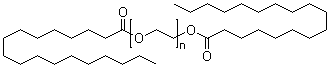 结构式 CAS# 9005-08-7, 聚乙二醇二硬脂酸酯