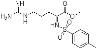 structure of CAS# 901-47-3, TAME;N-[(4-Methylphenyl)sulfonyl]-L-arginine methyl ester