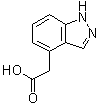 结构式 CAS# 902131-33-3, 1H-吲唑-4-乙酸