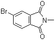 结构式 CAS# 90224-73-0, 4-溴-N-甲基邻苯二甲酰亚胺