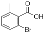 结构式 CAS# 90259-31-7, 2-溴-6-甲基苯甲酸