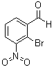 结构式 CAS# 90407-21-9, 2-溴-3-硝基苯甲醛