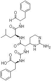 结构式 CAS# 9076-44-2, 胰凝乳蛋白酶抑制剂; 抑糜蛋白酶素