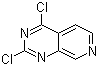 结构式 CAS# 908240-50-6, 2,4-二氯吡啶并[3,4-d]嘧啶