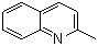 structure of CAS# 91-63-4, Quinaldine;2-Methylquinoline
