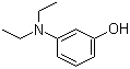 3-Diethylaminophenol molecular structure (CAS 91-68-9)