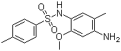 N-(4-氨基-2-甲氧基-5-甲基苯基)-4-甲基苯磺酰胺分子结构 (CAS 91-70-3)