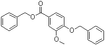 structure of CAS# 91203-74-6, Benzyl 4-(benzyloxy)-3-methoxybenzoate